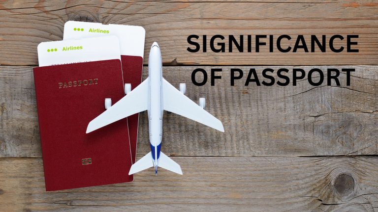 SIGNIFICANCE TO APPLY FOR PASSPORT ONLINE IN INDIA