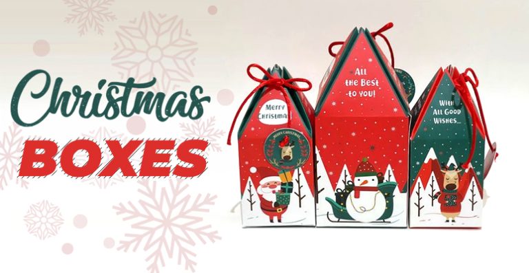 What exceptional features do the custom Christmas boxes on the market have?