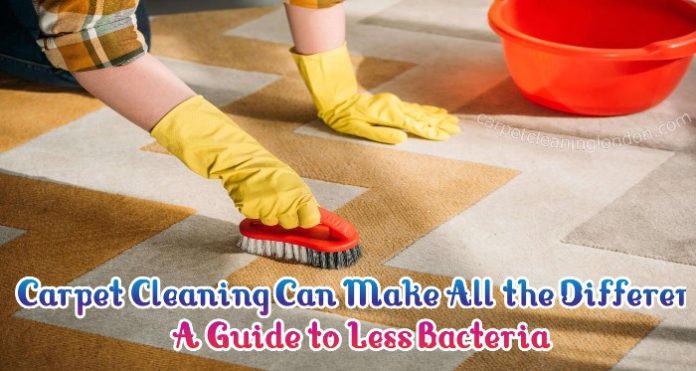 Carpet Cleaning Can Make All the Difference: A Guide to Less Bacteria